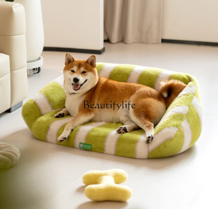 

Kennel Pet Sofa Winter Warm Dog Sofa Cat Nest Cat Sofa Large Kennel Bed Removable and Washable