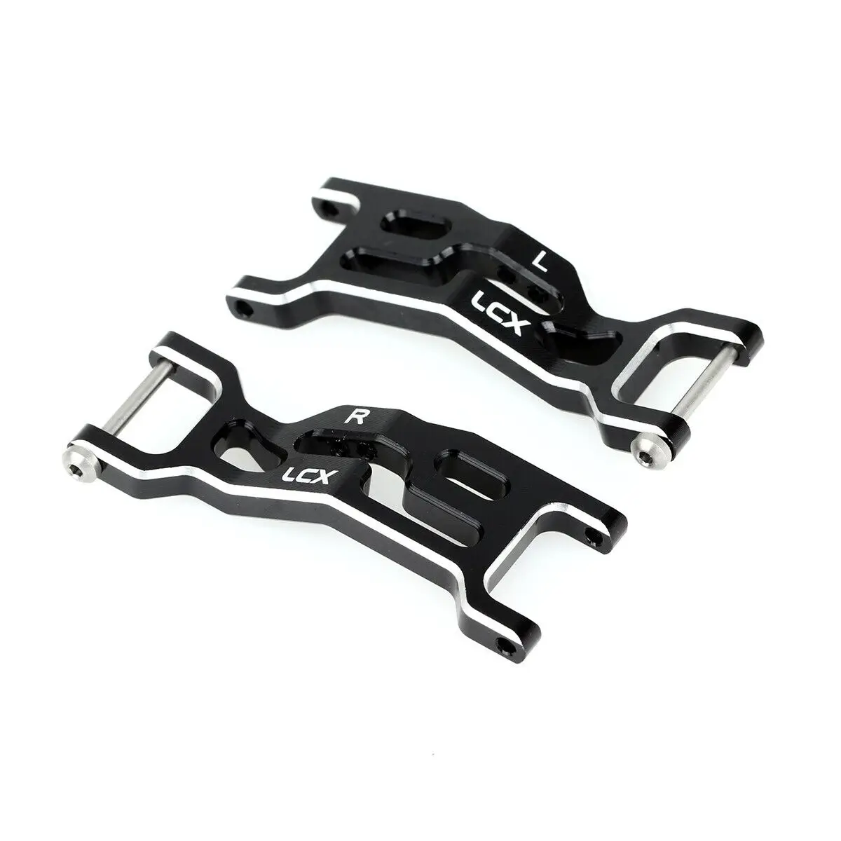 LCX Racing 1/16 1/18 RC Buggy Car Front Suspension Arm Set for Losi Mini-B Mini-T 2.0 Upgrades Parts Accessories