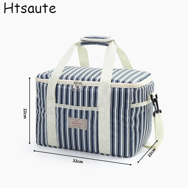 fashion-striped-insulated-lunch-bag-large-lunch-bags-for-women-men-reusable-lunch-bag-with-adjustable-shoulder-strap