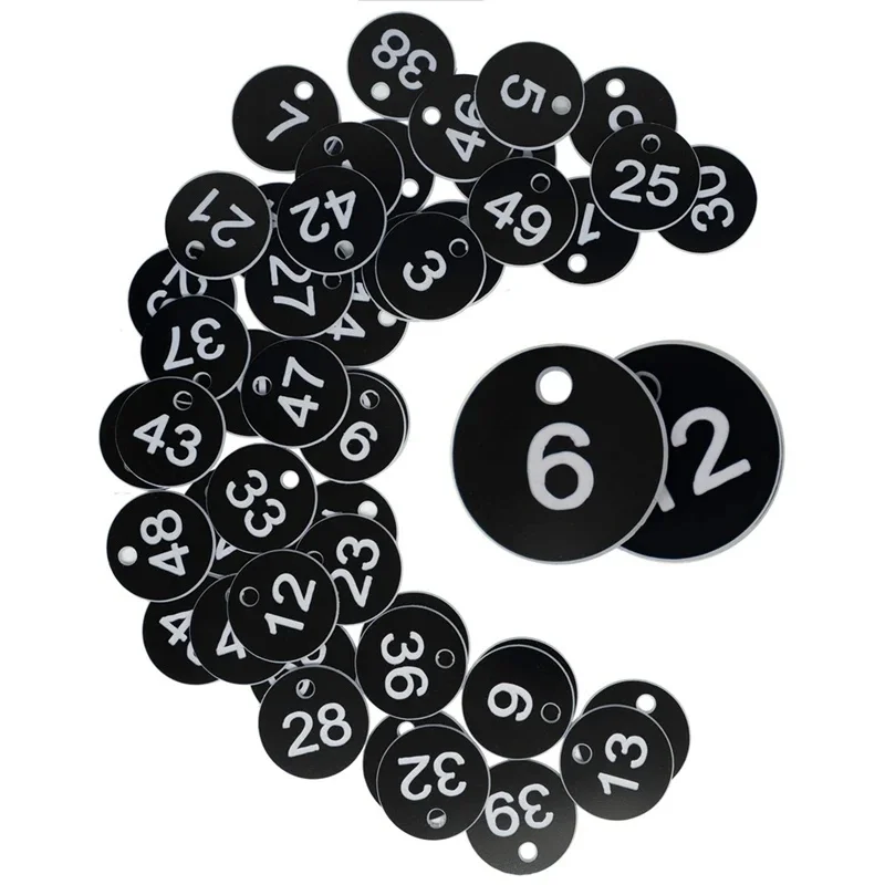 

Numbered Labels for Beekeeping, Bee Hive Marking Set, Garden Tool Number Plates 1-100