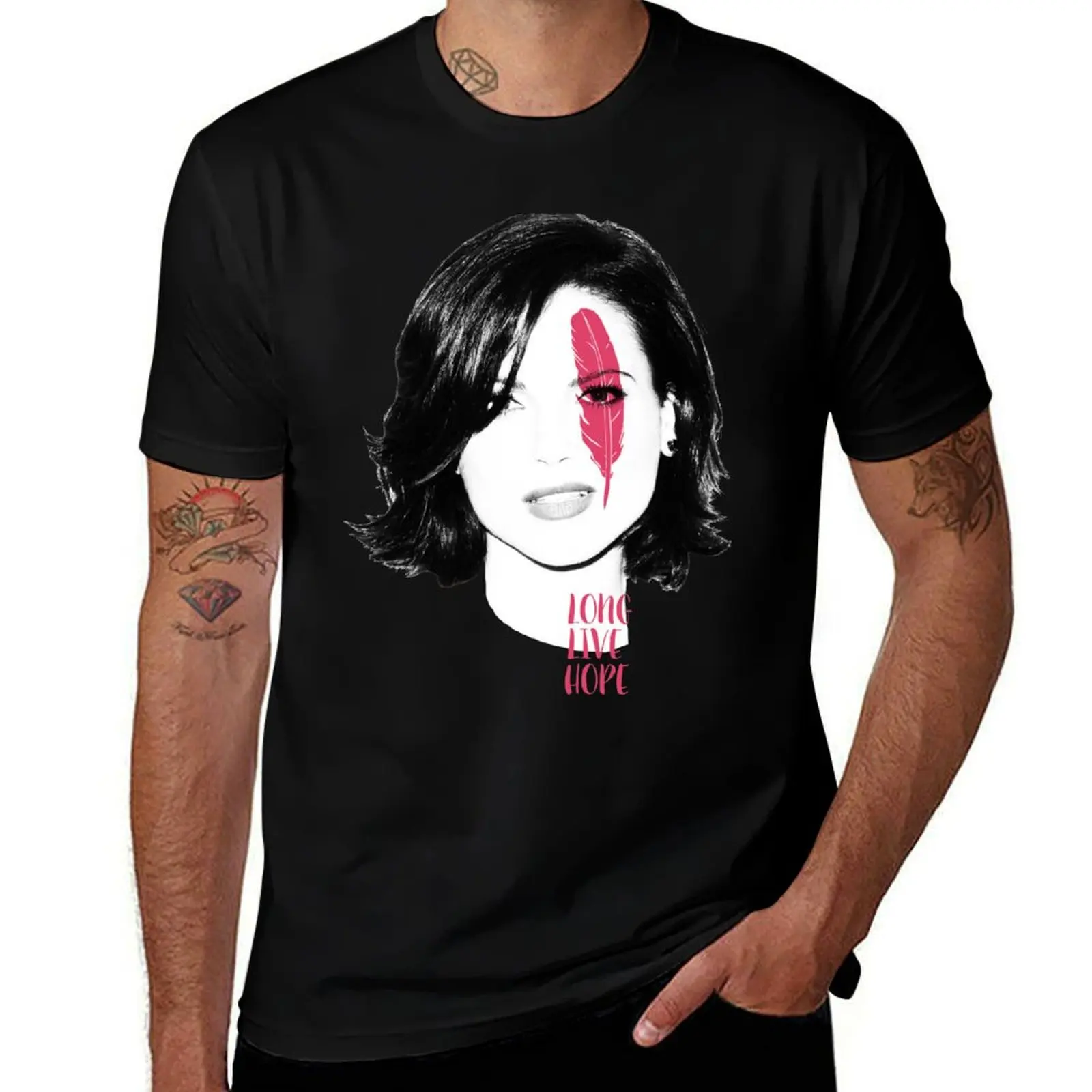 

t luxury shirt shirt Live, Long, man T-Shirt 100% men t Hope. man cotton graphic T-Shirt cotton shirt brand t