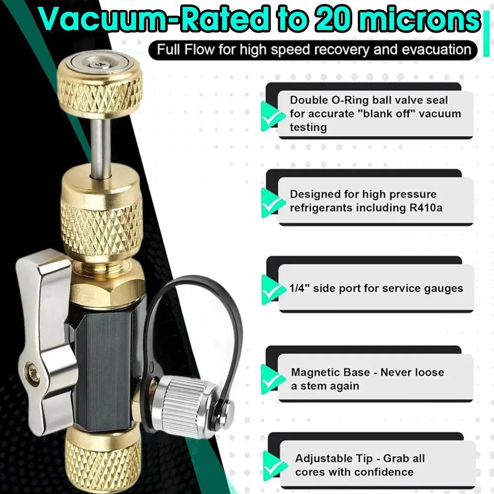 مجموعة أدوات تفكيك صمام الفراغ الأساسية أداة تفكيك صمام الأساسية أداة صيانة الصمام الدقيق