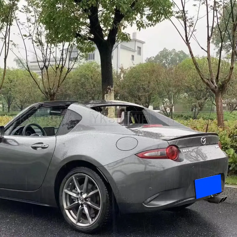 Rear Trunk Lip Spoiler Wing for MAZDA MX5 MX-5 2009-2014 2016 2017 2018 2019 High Quality PU Plastic Wing Spoiler Car Styling