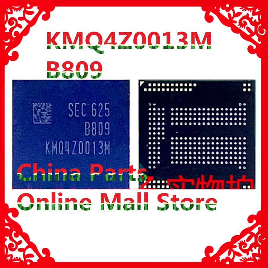 KMQ4Z0013M-B809 BGA EMMC chip 32GB TY90HH131635RA TY90HH131647RA mobile phone memory font plant good ball ic
