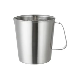 500ml/700ml/1000ml/1500ml 304 stainless Steel Measuring Scale Cup Graduated Cylinder Milk Tea Baking Eggs Spoon