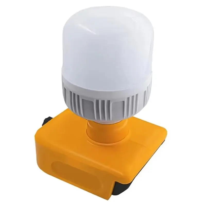 

L68A LED Portable Work Light For 18V 20V Li- Battery Powered 12W 1300LM Cool White Light Bulb Illumin