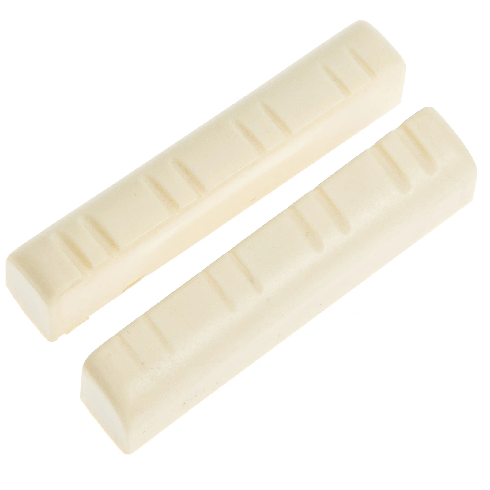 

2 Pcs Stringed Instrument Ukulele Mandolin Pillow Bridge Nuts Guitar Bone Nut And Saddle Abs Accessories