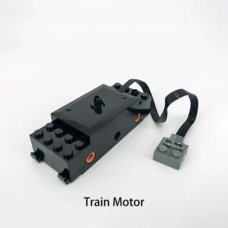 Treinwagon Treinwagen MOC Bouwstenen ​ ​ Motorwielen Onderdelen Compatibel met LEGO Magnetische Connectors Koppeling Bakstenen Speelgoed