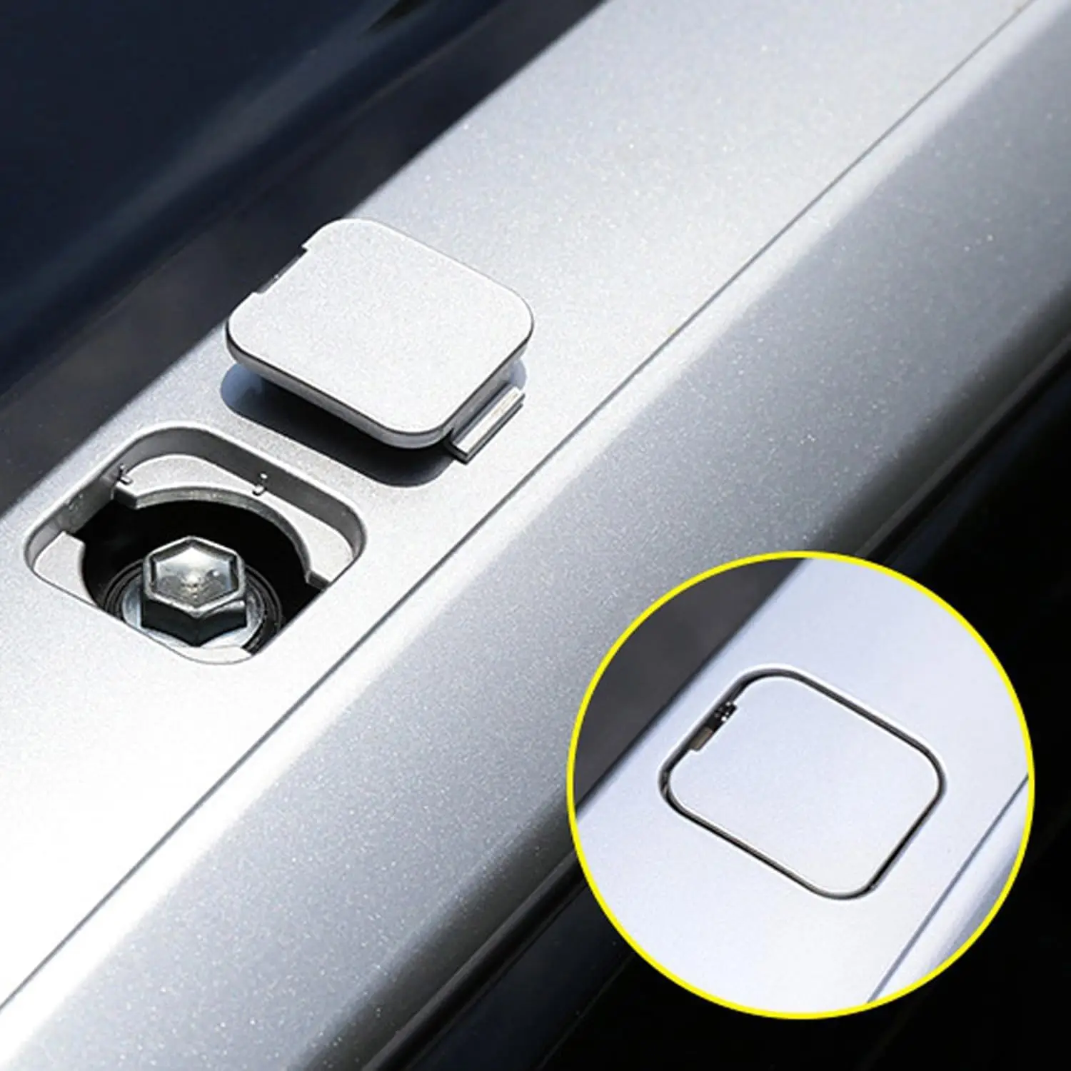 

for Toyota Highlander 2014-2019 ABS Roof Rails Racks Cap Cover Shell Roof Side Garnish Lid Car Accessories 8PCS