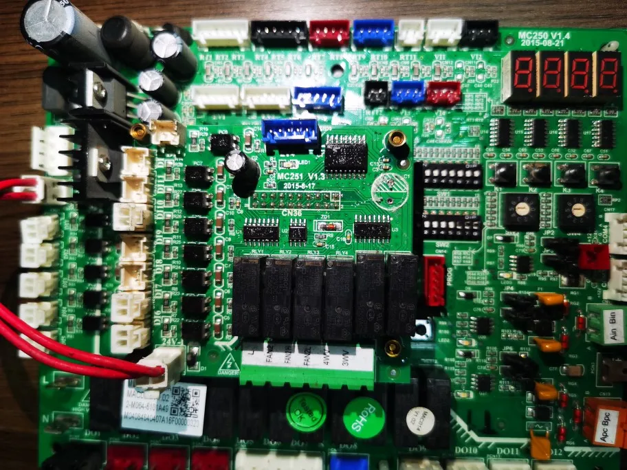 MAC014V1.02 MC250 test ok circuit board motherboard