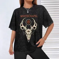 Music Vintage Retro Desain Whitechapel Band More Then Awesome T-Shirt korean fashion plus size tops t shirt men 100℅ cotton
