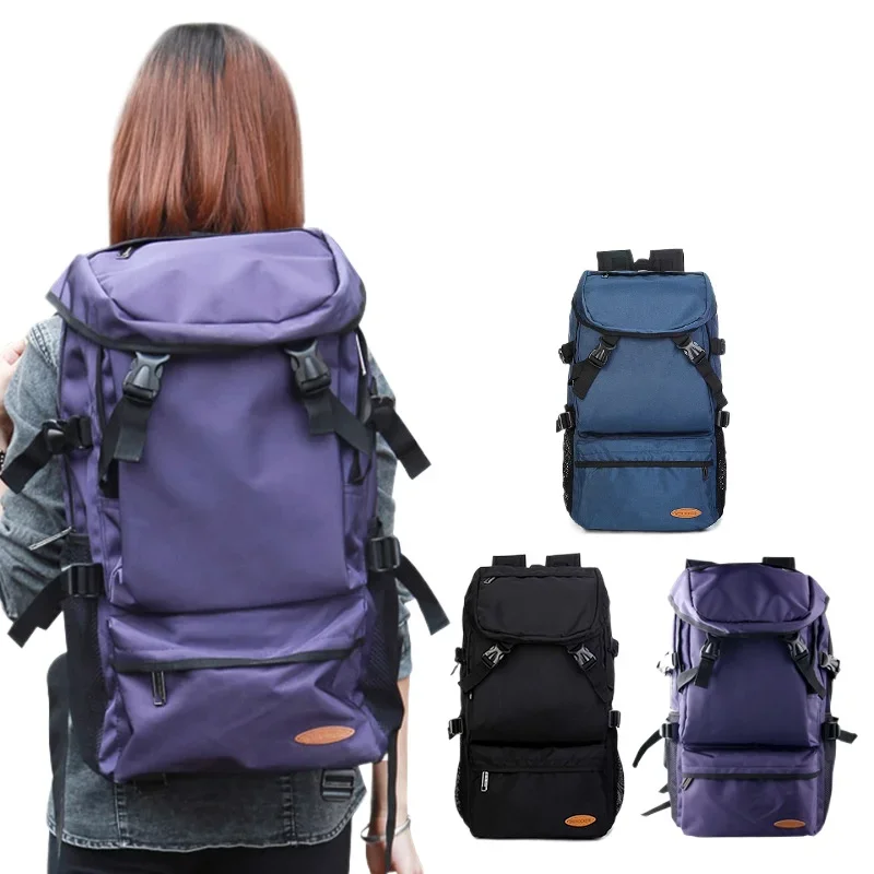Backpack Women Travel Backpack Simple Large Capacity Journey Mountain Climbing Movement Outdoor Backpack Duffel Bag New Style