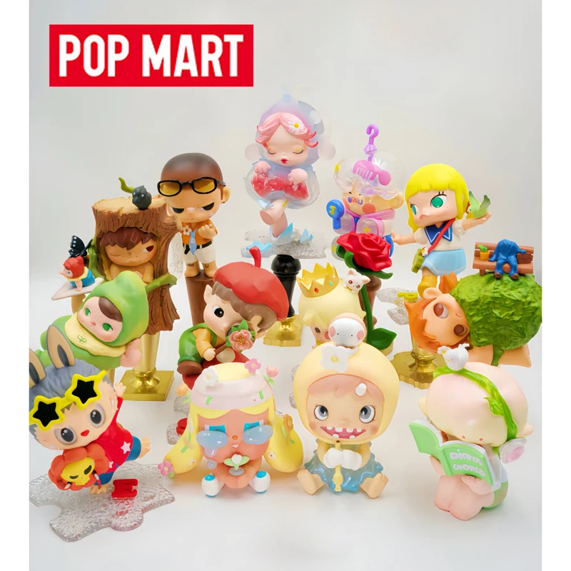 

POP MART маленькая ручная серия, ручная слепая коробка, игрушки, модные подарки, загадочные и милые настольные украшения