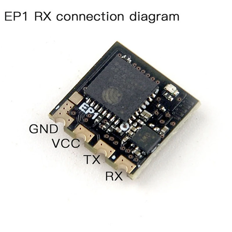 Happymodel-Nano Receiver para Avião RC, FPV, Longo Alcance, Fácil de Instalar, Fácil de Usar, Expressão, ELRS, Módulo ES24TX, EP1, RX, 2.4G