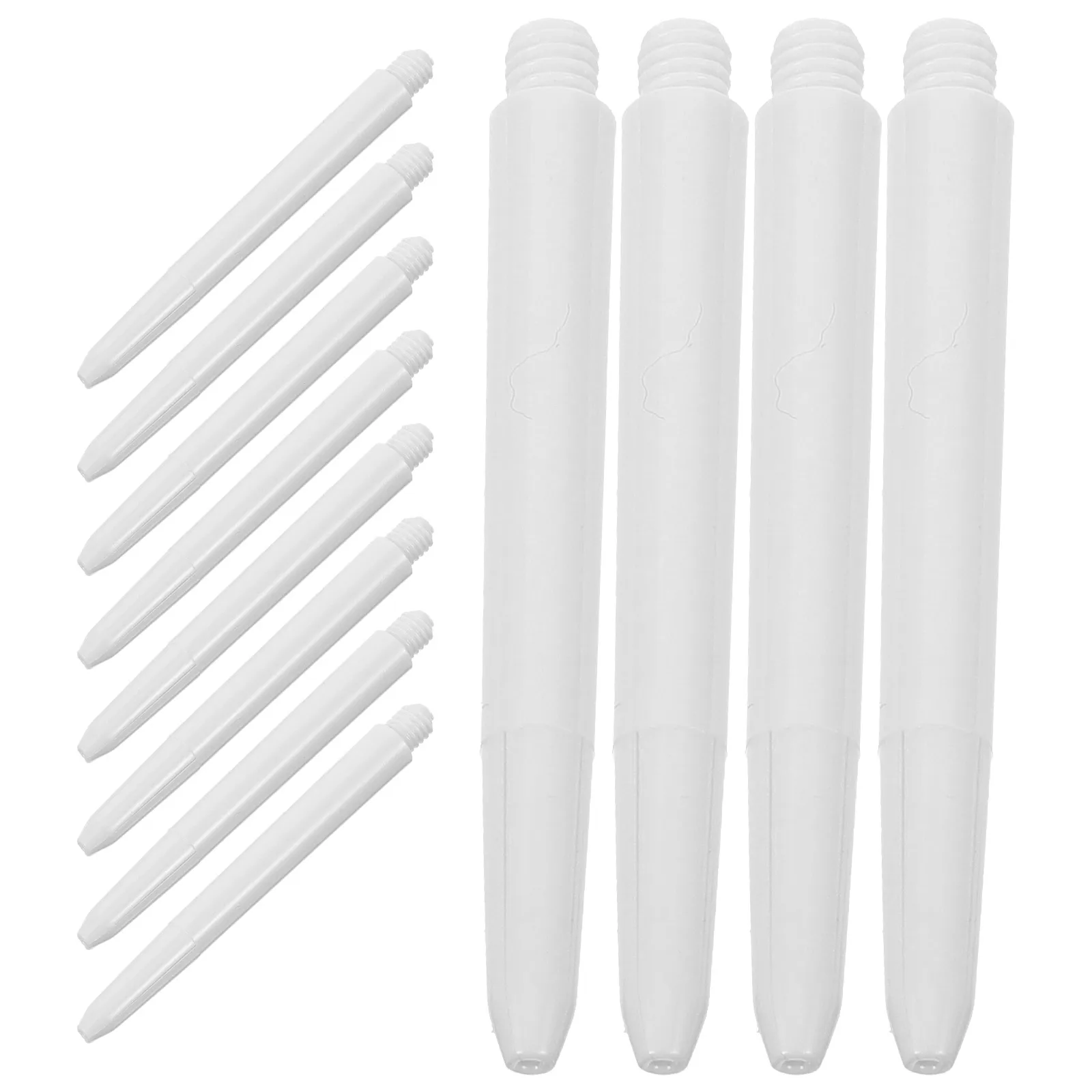 

50pcs Nylon Threaded Shafts For Accessories Throwing Game Outdoor Replacement Shaft Professional Plaything Supplies