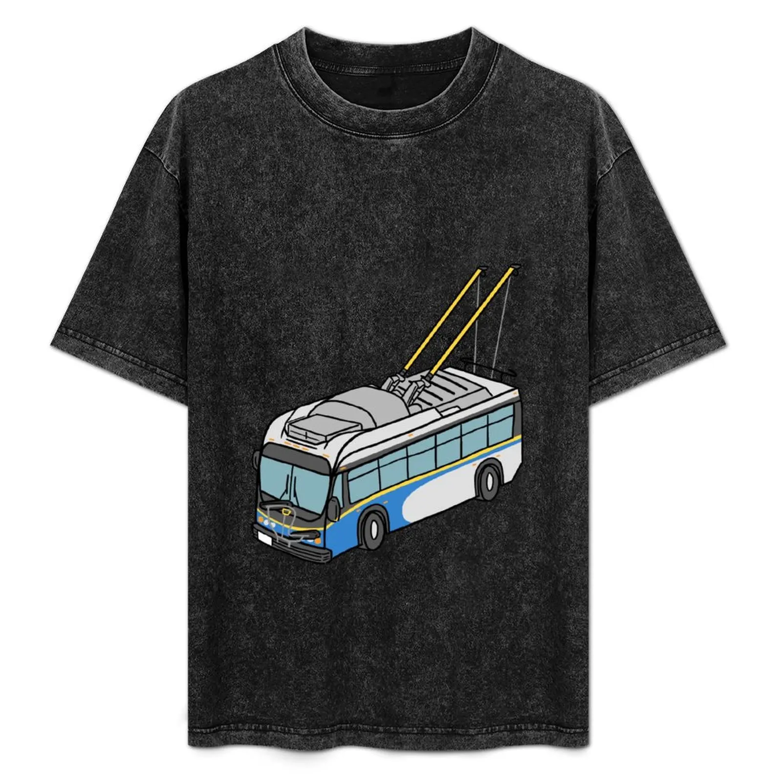 

Vancouver Trolley Bus T-Shirt rapper graphic tees graphic t shirt vintage shirts graphic tee men workout shirt