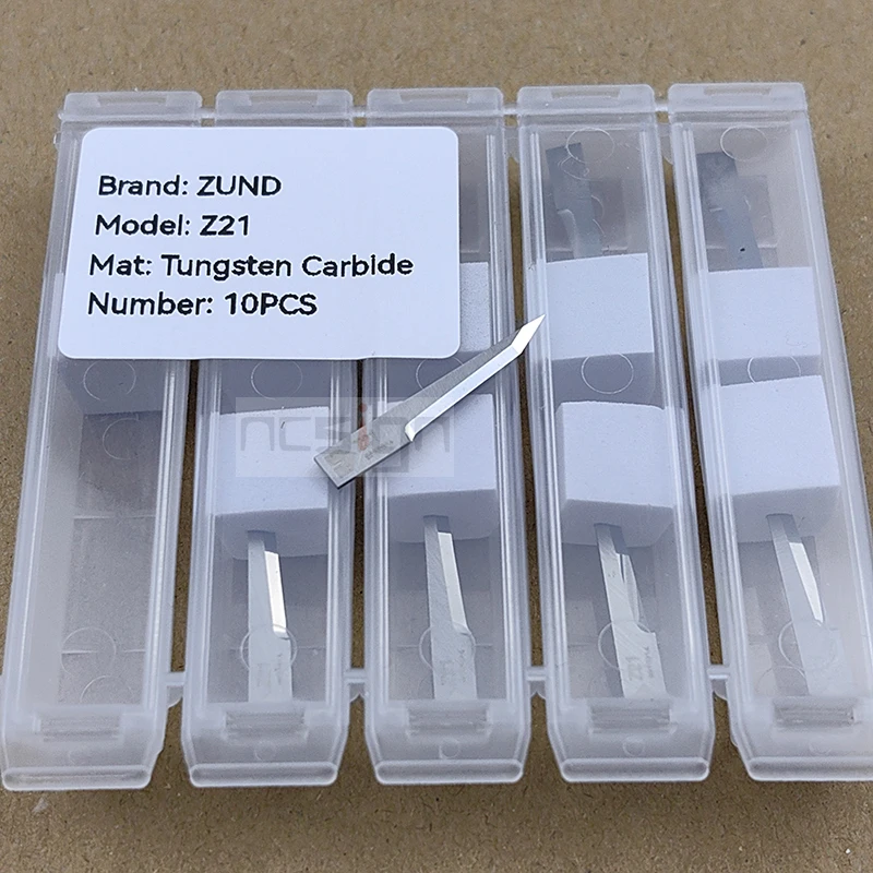 Imagem -02 - Zund Z21 Lâmina de Carboneto de Tungstênio Faca Vibratória Ferramentas Oscilantes Cortador Cnc Digital
