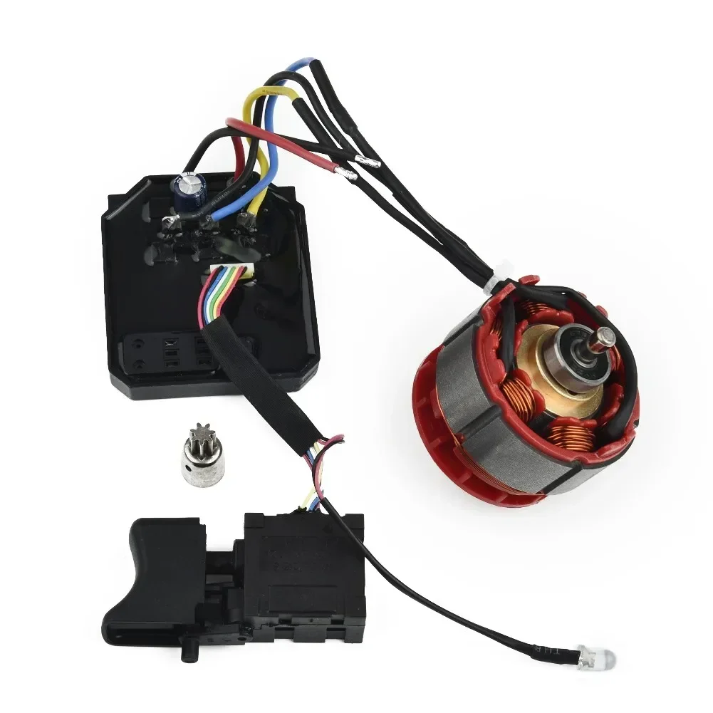 Control Board Switch Motor Kit 18V 21V For 2106/161/169 Brushless Electric Angle Grinder Drive Control Board Motor Assembly