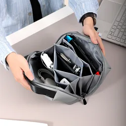 Cable Storage Bag Waterproof Digital Electronic Organizer Portable USB Data Line Charger Plug Storage Bag Travel Cable Organizer