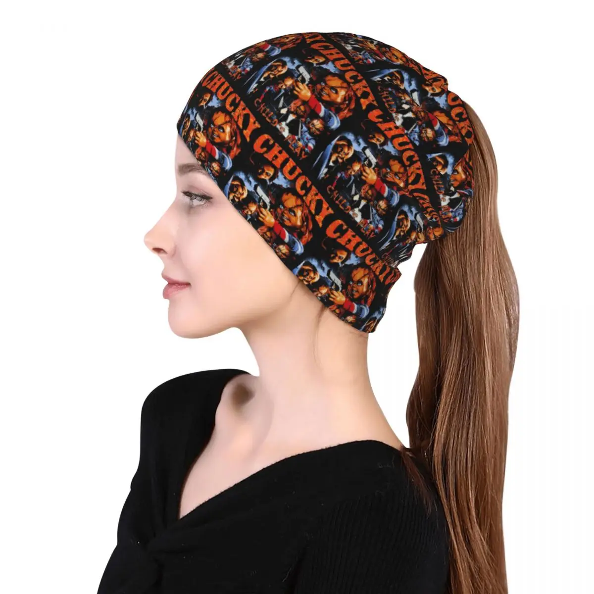 Chucky Child's Play Bandana Neck Gaiter Mask Scarf Multifunction Headwear Beanies Hat Unisex Adult All Season view 5