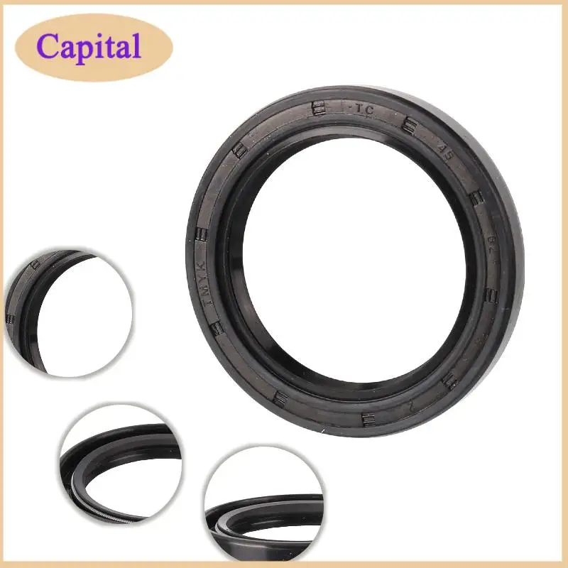 

High-Quality Leather Oil Cover Oil Seal 45/62/8/2 - Wear-Resistant Waterproof & Oil-Proof for Industrial Sealing Applications