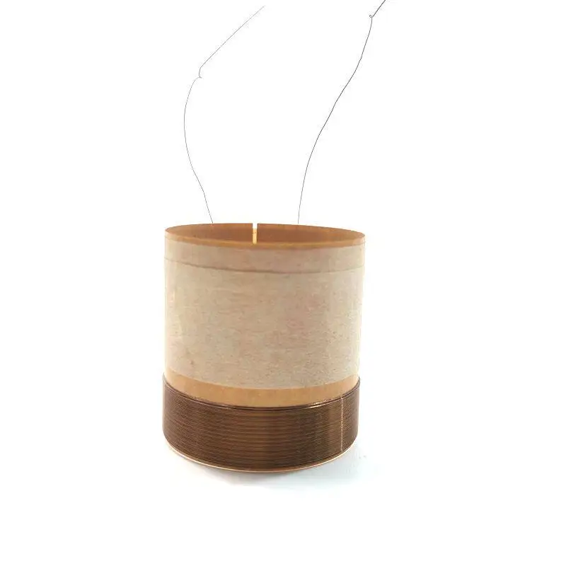 30.5mm aluminum round wire, paper tube, bass cone, speaker accessory, 32mm high, 2 layers Line