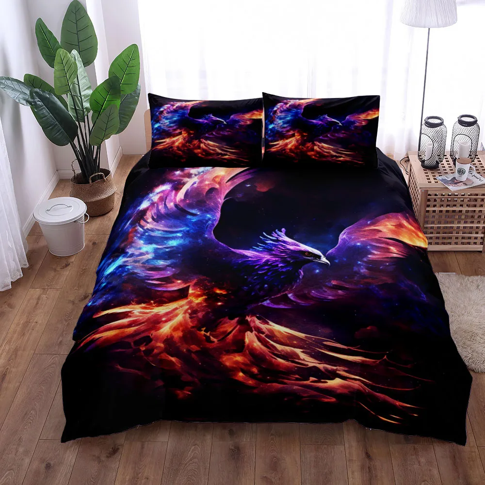 Imagem -06 - Abstract Space Nebula Duvet Cover Grupo Reino Unido Solteiro Duplo Rainha Rei Completo King Size Conjunto de Roupa de Cama