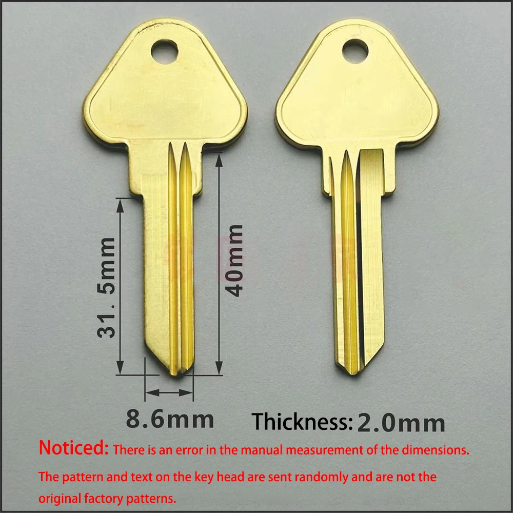 

Для австралийского и американского замка, модель M, MOSMAN Guli, заготовка для многослотового зубчатого ключа, специальная заготовка для замка специальной формы