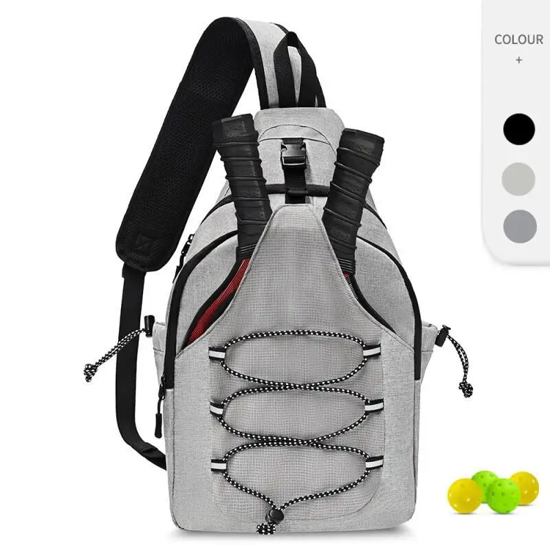 مضرب تخزين التنس المحمولة أضعاف حقيبة ماكياج الموضة السفر مقاومة للاهتراء سعة كبيرة متعددة الوظائف حقيبة يد مقاومة للماء #3