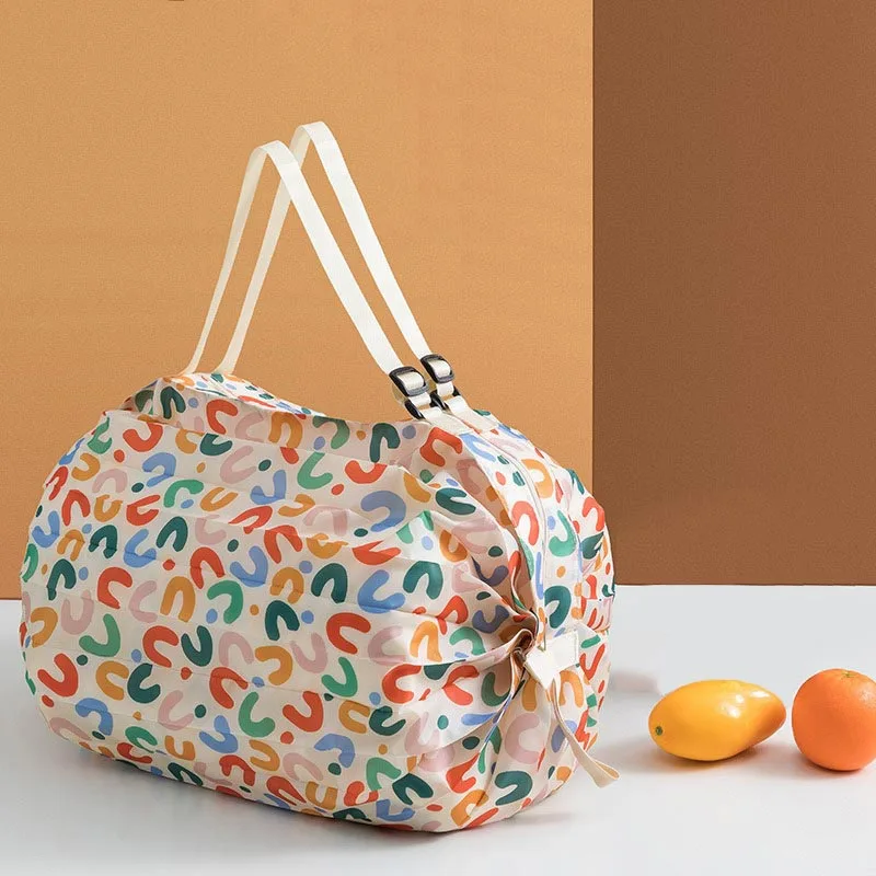 

New Foldable Shopping Bag Reusable Folding Bag Cloth Bags for Shopping Folding Shopper ZDGWD01