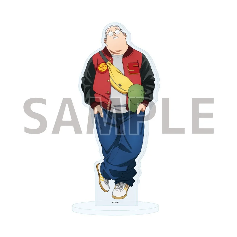 Sakamoto Days 15CM Classic Anime Scene Acrylic Stand Figure Tabletop Display Ornament Collection Merchandise Keychain