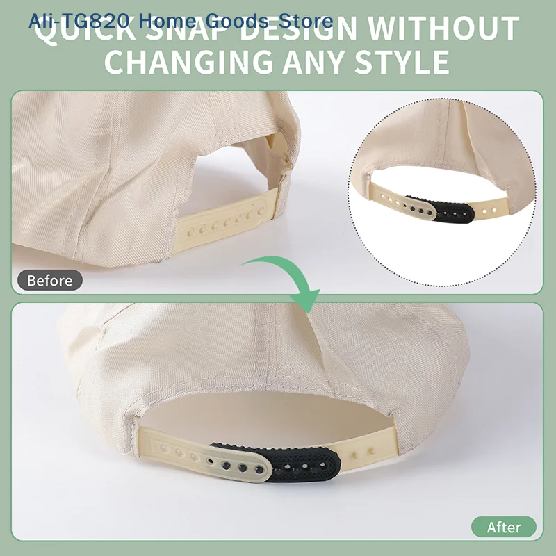 [TG820]Hat Adjuster Buckle Adjustable Straps Baseball Cap Extender Portable Snapbacks Replaceable Extenders