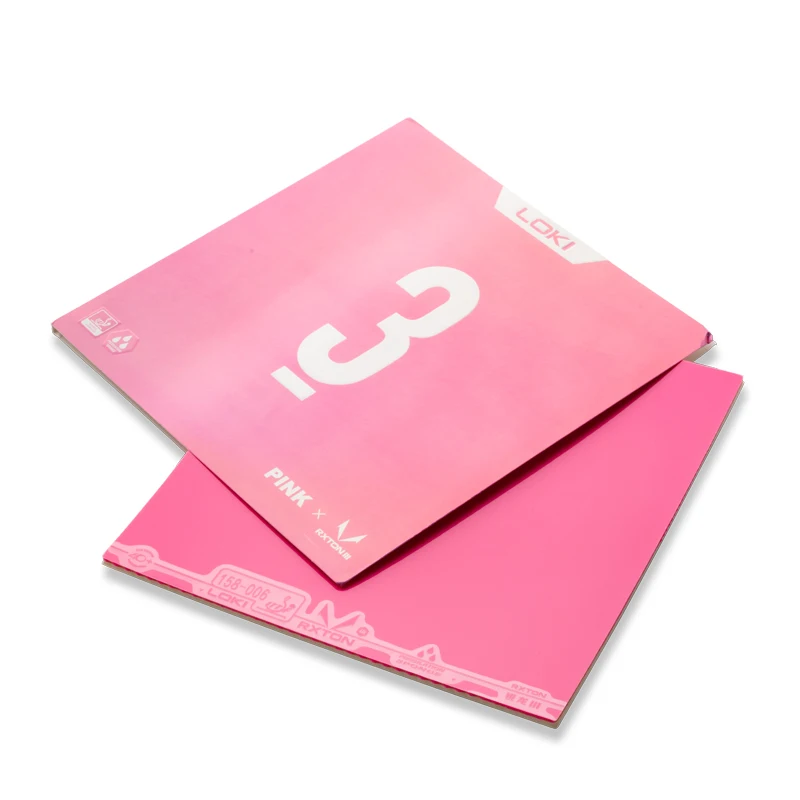 

Original LOKI RXTON 3 MAX BLUE PINK Table Tennis Rubber COLORFUL RXTON-3 Spin Loop Offensive Ping Pong Sponge