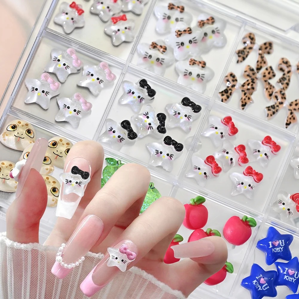 12Grids 3D Glitter …