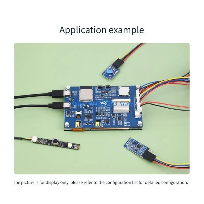 

Y2GD ESP32-S3 4,3-дюймовый емкостный сенсорный дисплей 32-битный LX7 DualCore Processer Poard, 800 × 480, 5-точечный сенсор,