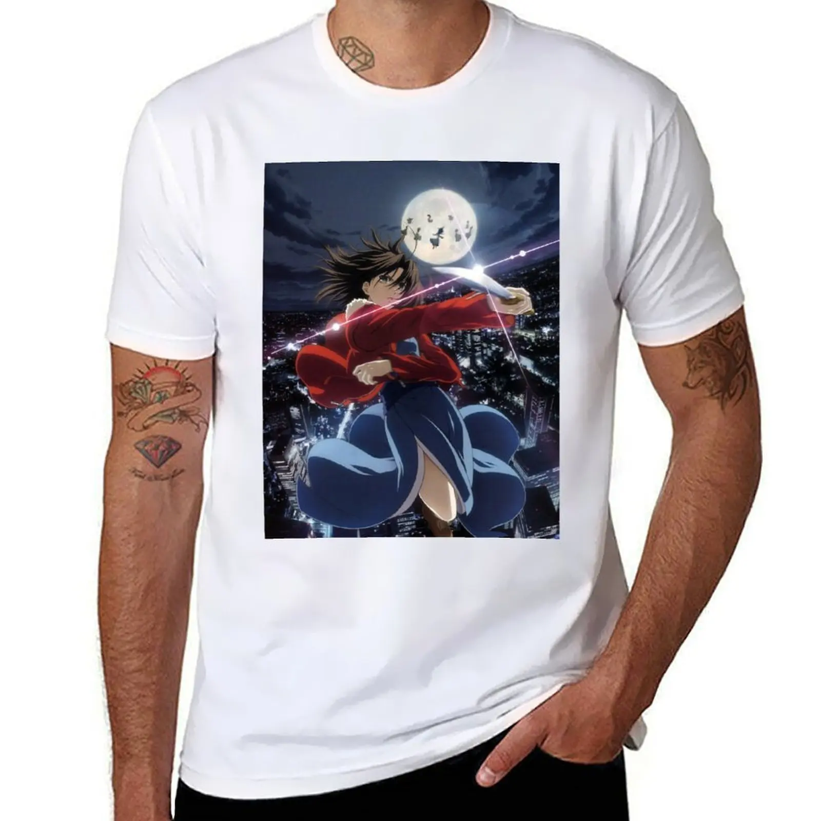 

Anime 002 T-Shirt printed t shirts for man essential t shirt T-Shirt
