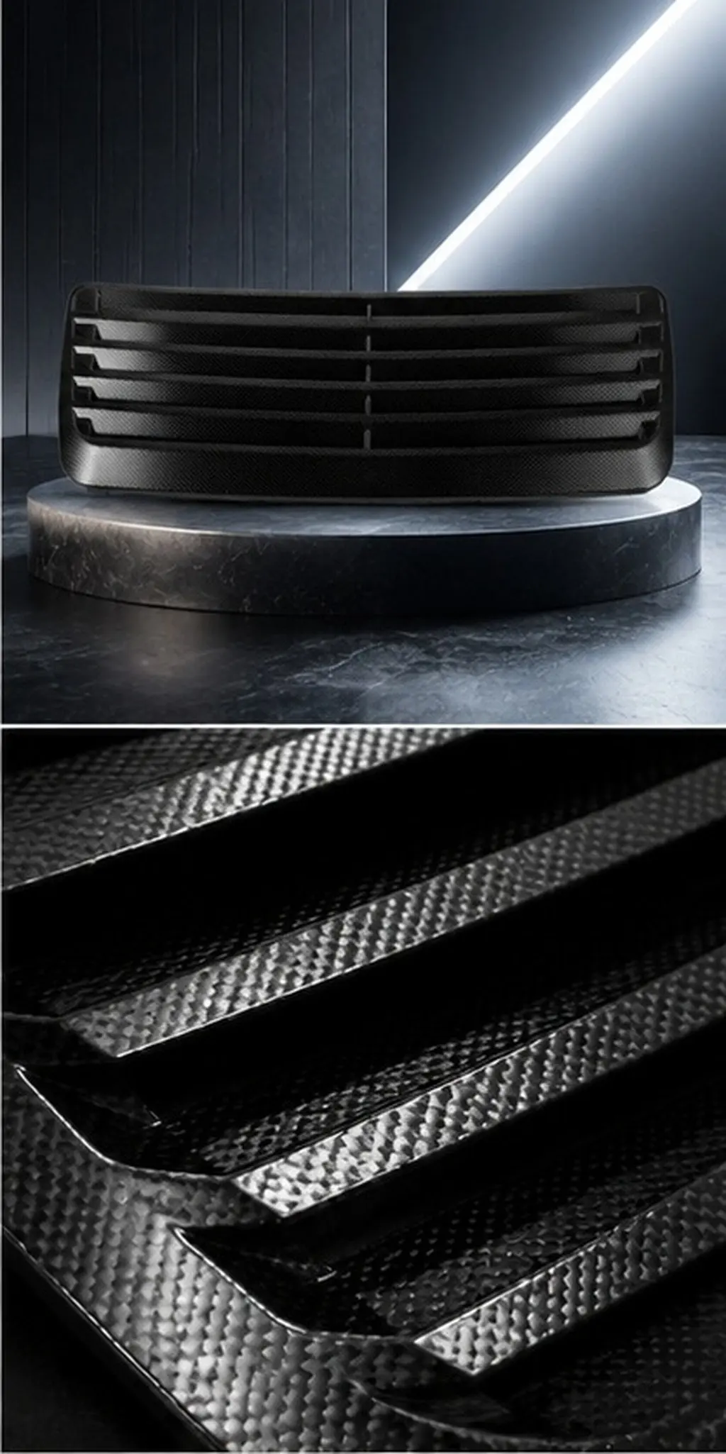 Car Engine Hood Vent Cover Scoop Universal Air Intake Grille Decoration Trim Trucks Suvs Vents