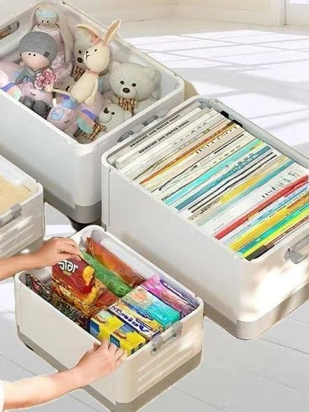 portable-shopping-cart-with-wheels-book-storage-box-small-pulling-car-home-use-for-carrying-books-lightweight-stainless-steel