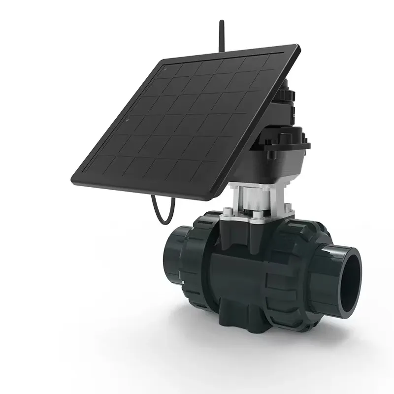 GSM/SMS Solar Water Valve - Programmable Irrigation Controller for 1-4 Zones