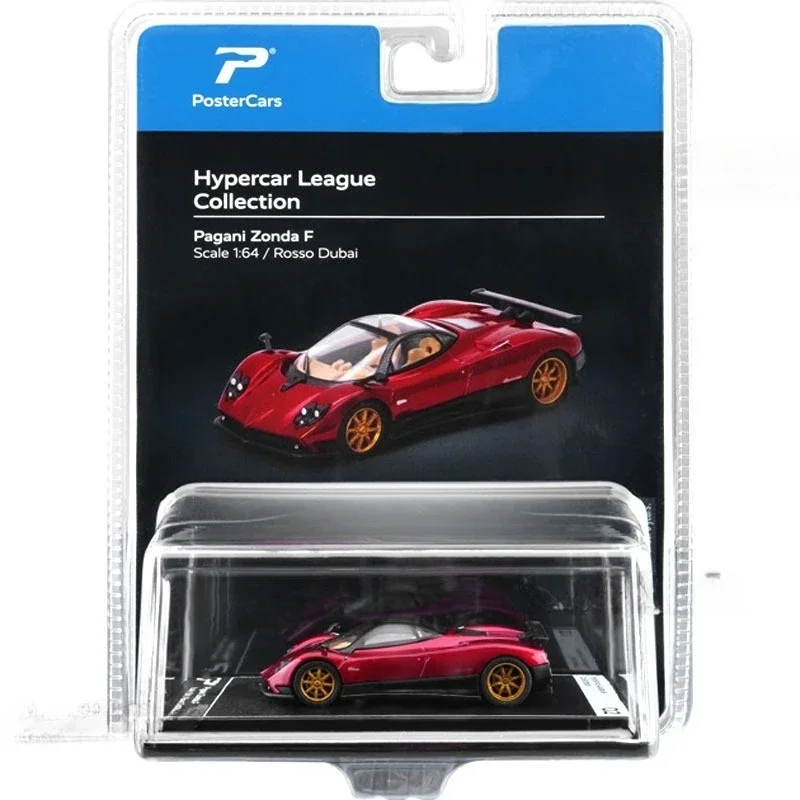 

Pagani Zonda Supercar, модель из сплава, имитация автомобиля, миниатюрный постер, автомобили 1/64, литая под давлением игрушка Huayra Voiture, подарок для мальчика