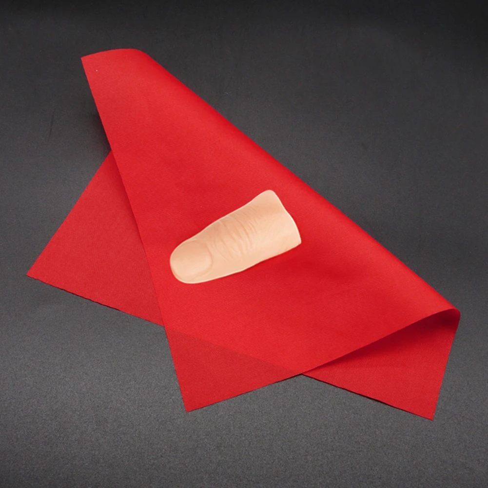 Broma divertida, herramienta de accesorios de mago para escenario de dedo que desaparece, primer plano