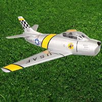 F-86 Saber 50mm 11 Pages Ducted EPO Model Aircraft Remote Control Aircraft Without Pilot 40A ESC Reverse Thrust KIT PNP