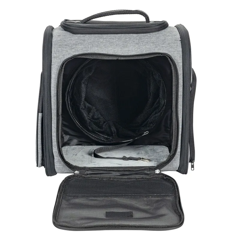 

trolley cat bag, portable air bag, four-sided mesh breathable pet bag.