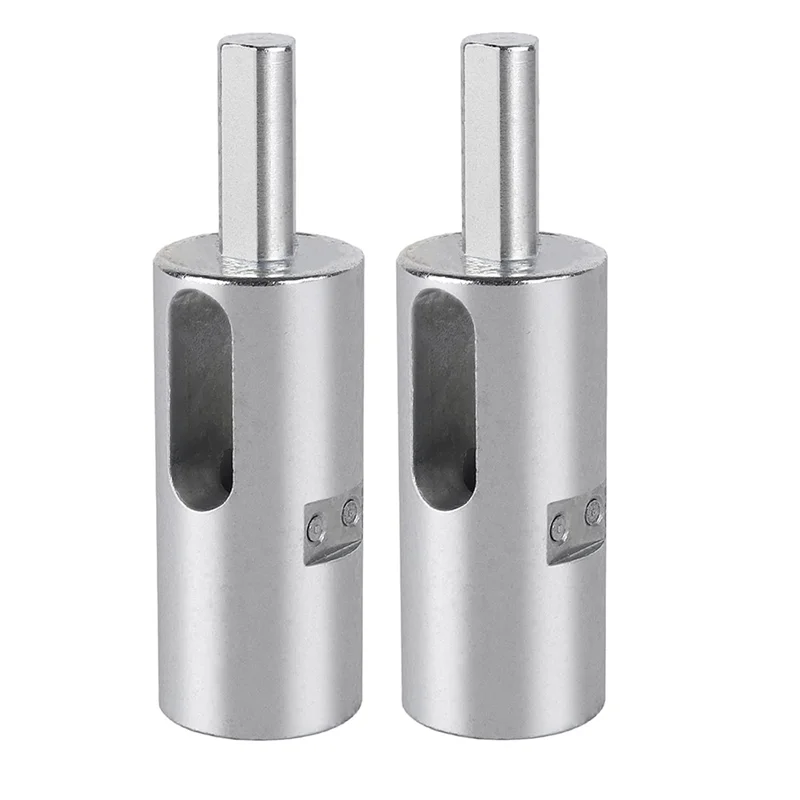 AAAC-2 Pack Fascette elicoidali Strumento per mandrino per trapano calibro 11 per il fissaggio di recinzioni per maglie di catena e recinzioni ad anello - Punte elicoidali facili