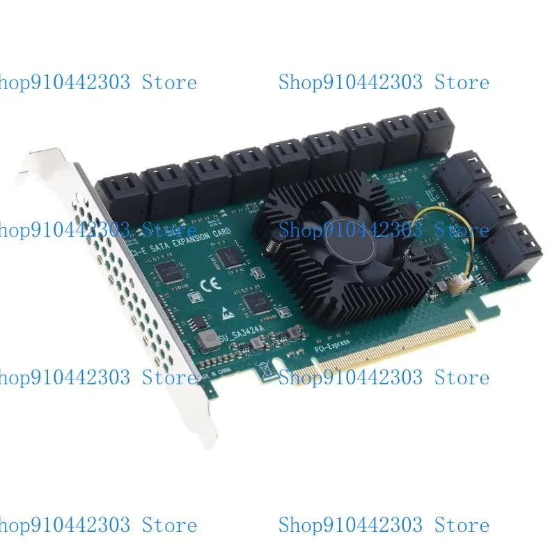 L4MD 24 porty PCI-E do karty PCI Express PCI-E Card PCI-E do SATA3.0 Controller Board Compact