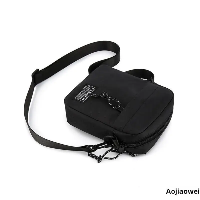 

Portable Men's Small Crossbody Bag for Commuting Mobile Phone Shoulder Bag Fashionable Men's Wallet Handbag Satchel