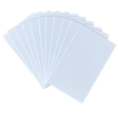 100PCS Dual Sides Printable Blank PVC Card For Ink jet printer