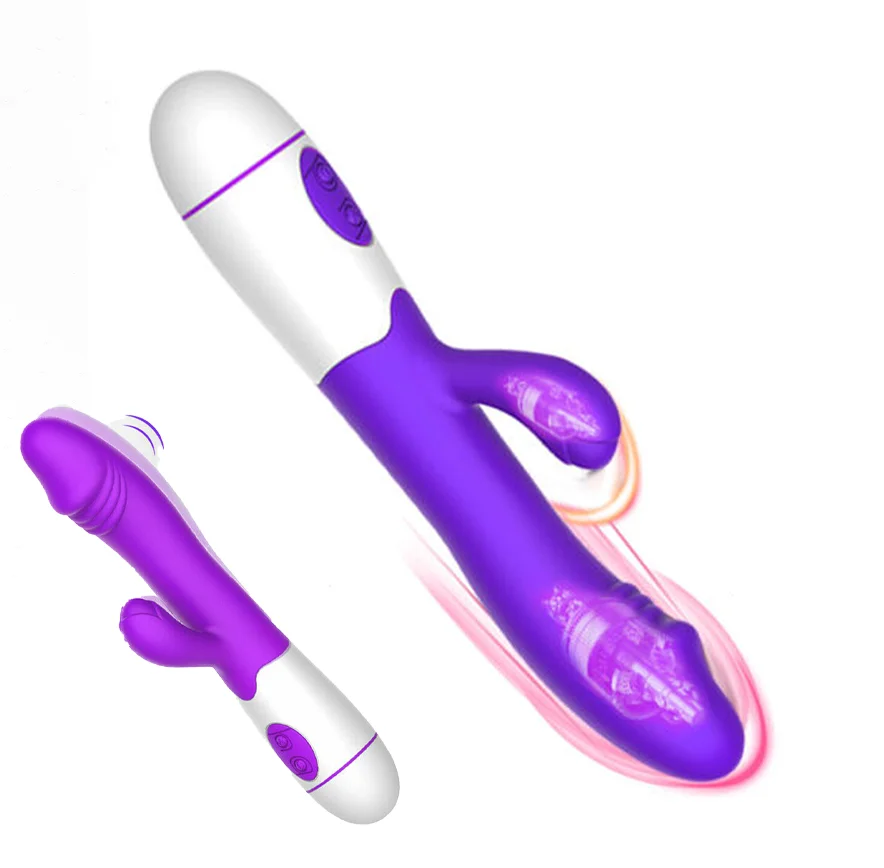 20 Speeds Rabbit Vibrator G-Spot Massager Wand Clitoris Stimulator Sex Toys for Women Masturbator