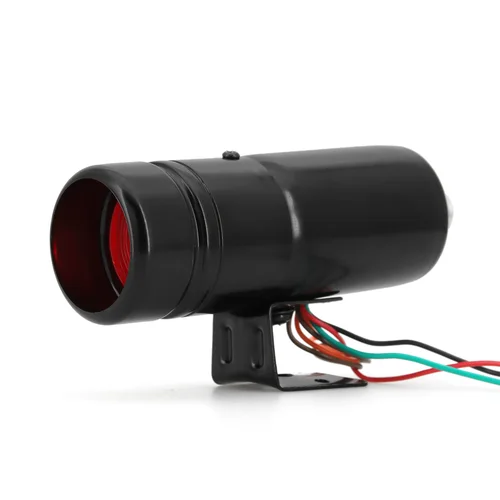 Imagen 2 del producto Tacómetro ajustable Led rojo Rpm RPM tacómetro Pro Shift Light 1000-11000 luz de cambio de velocidad ajustable Universal