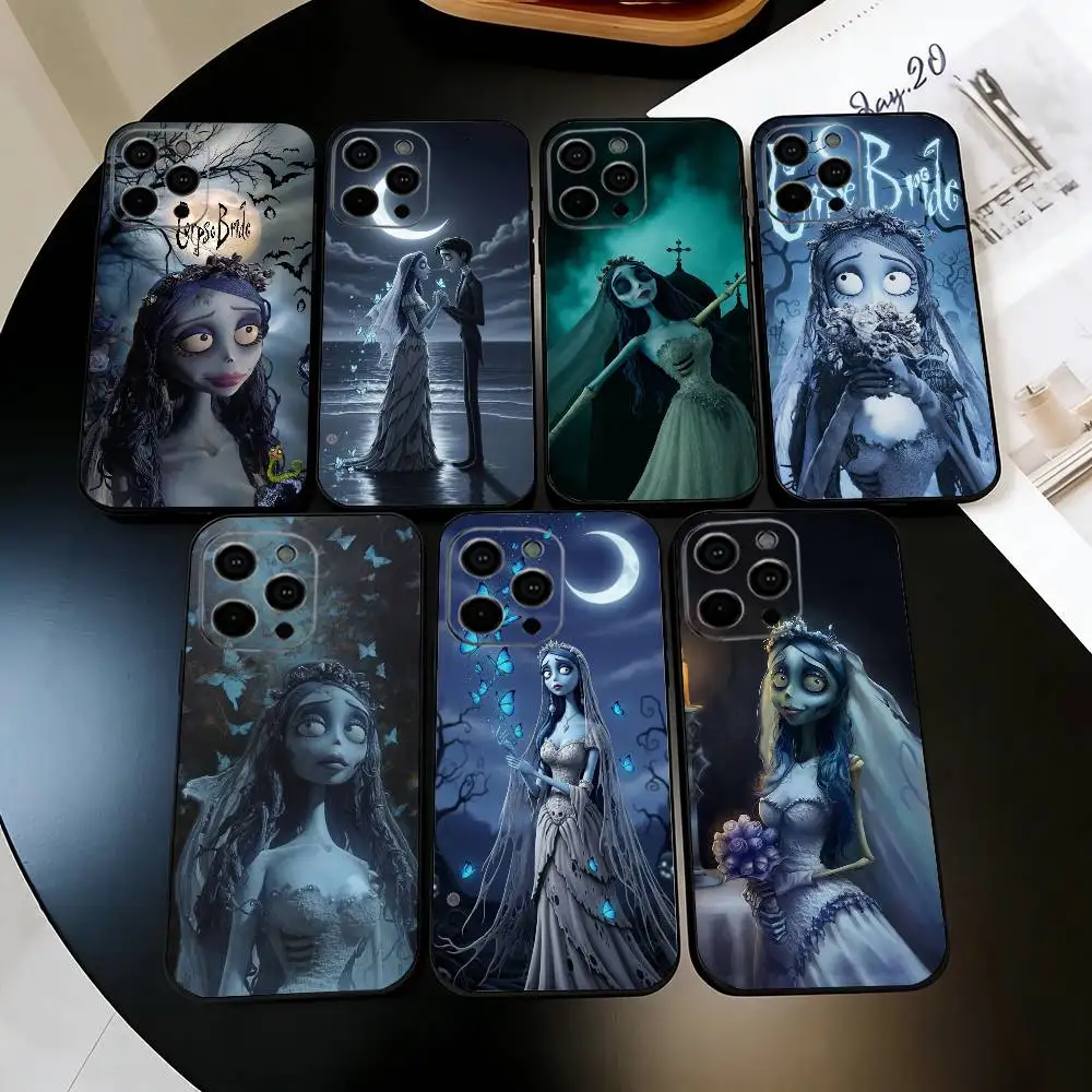 

Чехол для телефона CB C-Corpse B-Bride-s Horror, силиконовый, мягкий, для iPhone 17 16 15 14 13 12 11 X XR Plus Pro Max Plus